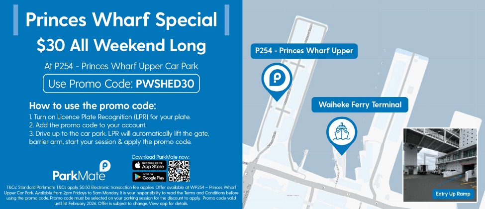 Wilson Parking | Logo | Waiheke.co.nz