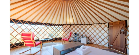 Awaawa Yurts - Rangi Yurt | Waiheke.co.nz